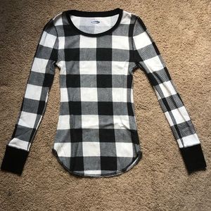Old Navy women’s with plaid pattern